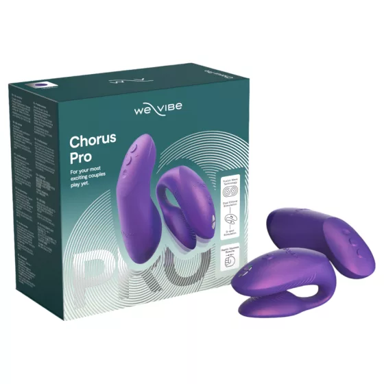 We-Vibe Chorus Pro - párový vibrátor s aplikáciou a diaľkovým ovládaním (fialový)