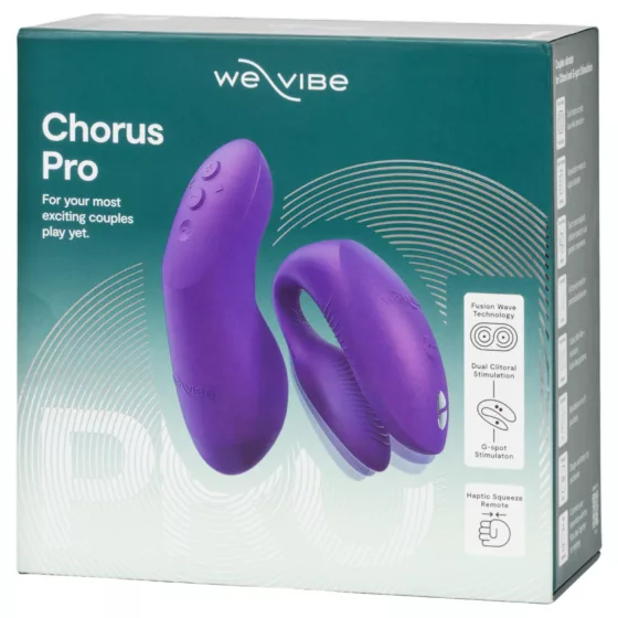 We-Vibe Chorus Pro - párový vibrátor s aplikáciou a diaľkovým ovládaním (fialový)