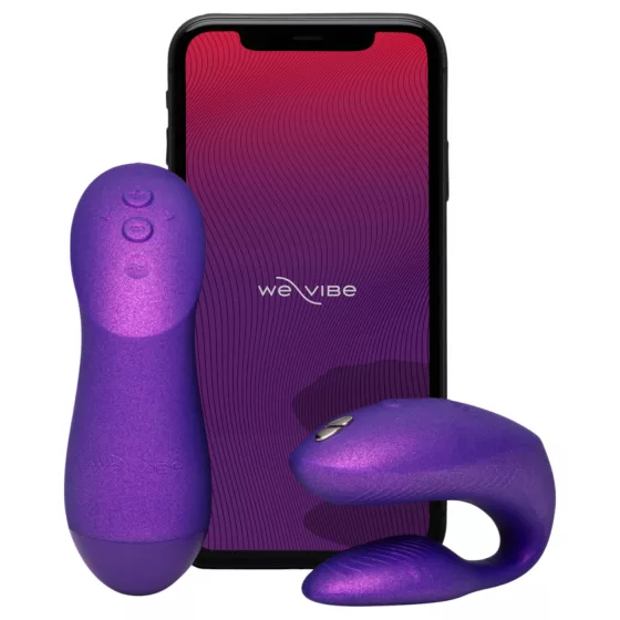 We-Vibe Chorus Pro - párový vibrátor s aplikáciou a diaľkovým ovládaním (fialový)