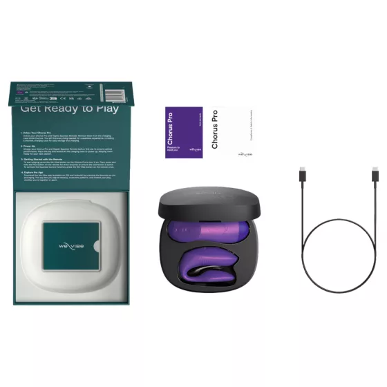 We-Vibe Chorus Pro - párový vibrátor s aplikáciou a diaľkovým ovládaním (fialový)