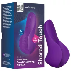   We-Vibe Shared Touch - inteligentný párový vibrátor (fialový)