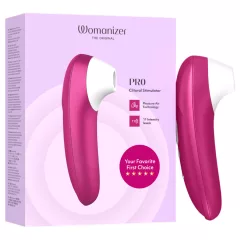   Womanizer Pro - stimulátor klitorisu na báze vĺn - ružový