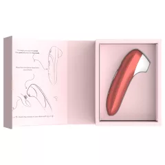   Womanizer Pro - stimulátor klitorisu s vlnami vzduchu - červený