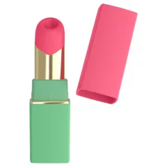   Womanizer Beauty - klitorálny stimulátor s pulzujúcim vzduchom v tvare rúžu (zelený)