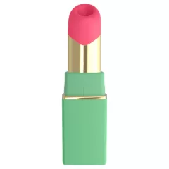   Womanizer Beauty - klitorálny stimulátor s pulzujúcim vzduchom v tvare rúžu (zelený)