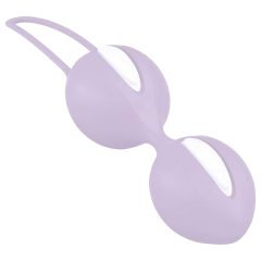   Fun Factory Smartballs Duo - gésagolyó belső golyóval (lila)
