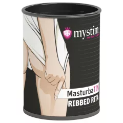   Mystim - masturbátor pre mužov - rebrovaný Ribbed Rita - biely