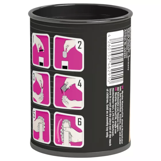 Mystim - masturbátor pre mužov - rebrovaný Ribbed Rita - biely