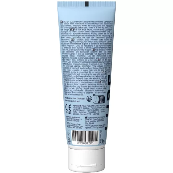Mister Size Premium Lube - lubrikant na vodnej báze (100 ml)