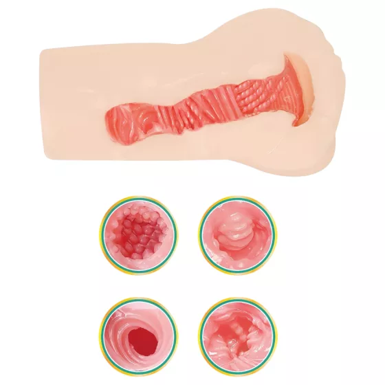 TAMASHII Intern - anime umelá vagína masturbátor (prírodná farba)