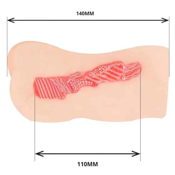 TAMASHII High School Student - hentai umelá vagína masturbátor (prírodná farba)