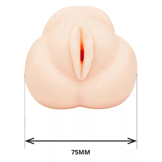 TAMASHII High School Student - hentai umelá vagína masturbátor (prírodná farba)