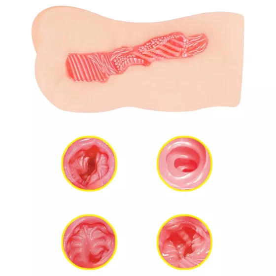 TAMASHII High School Student - hentai umelá vagína masturbátor (prírodná farba)