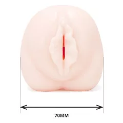   TAMASHII Continuous Orgasm - anime umelá vagína masturbátor (prírodná farba)
