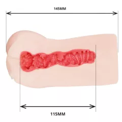   TAMASHII Squeezing Ranch - anime umelá vagína masturbátor (prírodná farba)