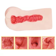   TAMASHII Squeezing Ranch - anime umelá vagína masturbátor (prírodná farba)