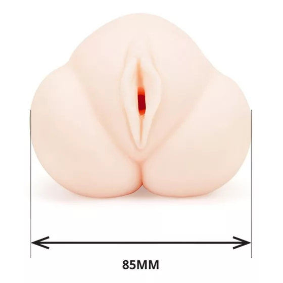 TAMASHII Squeezing Ranch - anime umelá vagína masturbátor (prírodná farba)