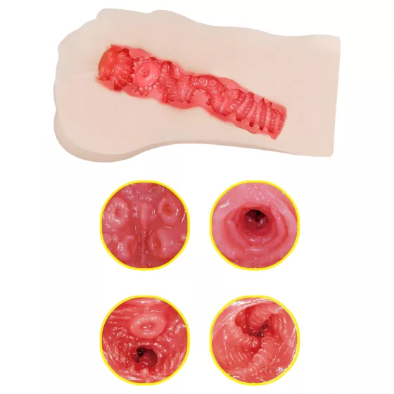 TAMASHII Neighbor Girl - hentai umelá vagína masturbátor (prírodná farba)