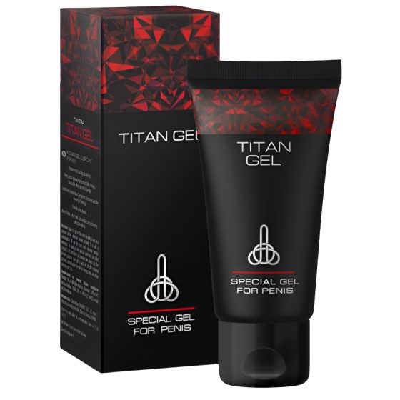 Titan Gel - krém na zväčšenie penisu a podporu erekcie - 50 ml