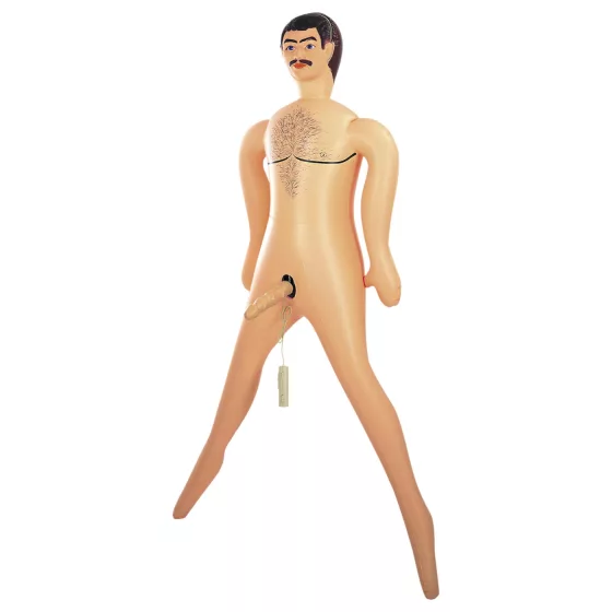 NMC Big John - nafukovací muž s vibrátorom - realistický penis