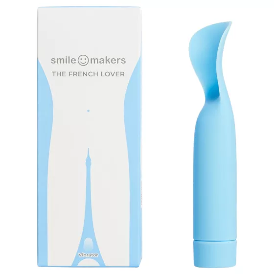 / Smile Makers - Francúzsky milenec vibrátor (modrý)