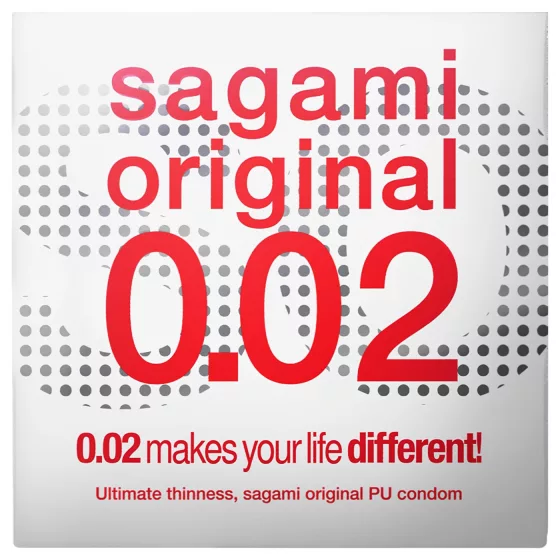 Sagami Original 0,02 - kondóm - 55 mm - 1 kus