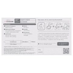 Sagami Original 0.02 - kondóm - 55 mm - 6 ks