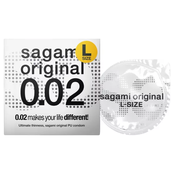 Sagami Original 0,02 L - kondóm - 58 mm - 1 ks