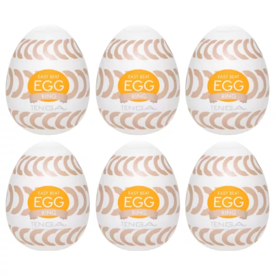 TENGA Egg Ring - masturbátor vajíčko - sada 6 kusov