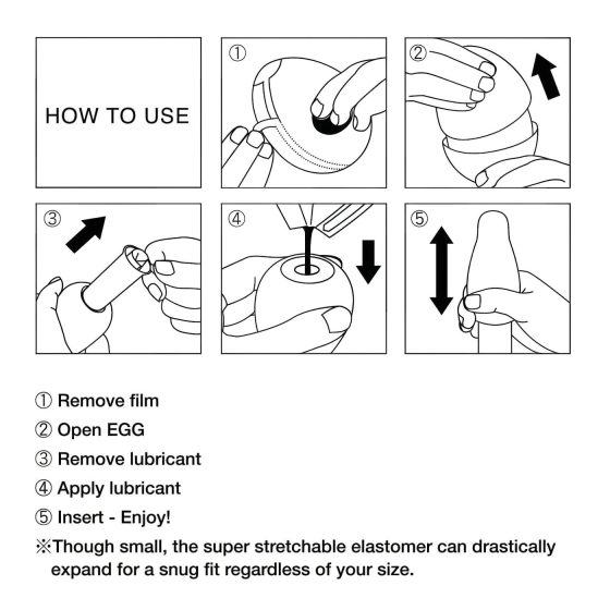 TENGA Egg Wind - vajíčko masturbátor - sada 6 kusov