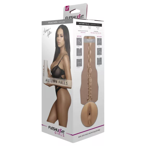 Fleshlight Autumn Falls Peaches - realistický umelý zadoček (naturálna farba)