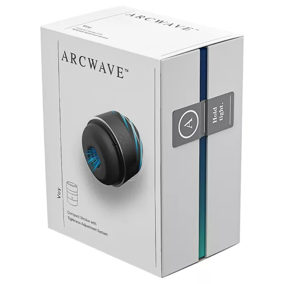 Arcwave - masturbátor pre mužov - rotačný stláčací - čierny