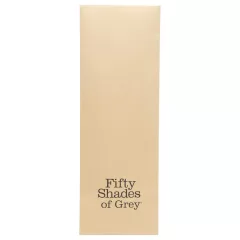   Fifty Shades of Grey - plácačka na zadoček - koža - čierna