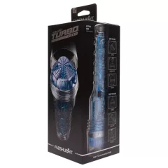 Fleshlight Turbo Core - pohlcujúci masturbátor - modrá