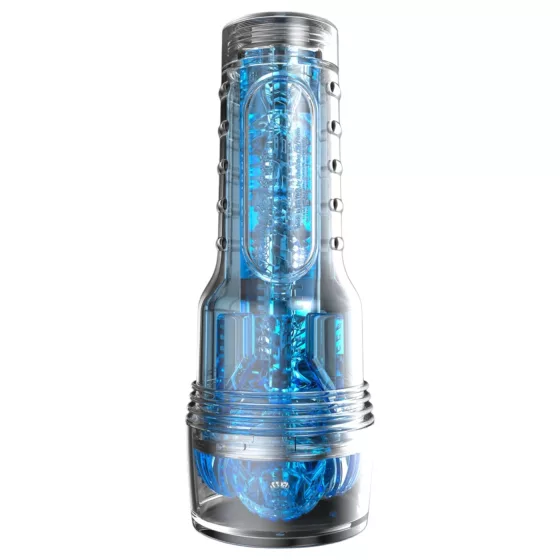 Fleshlight Turbo Core - pohlcujúci masturbátor - modrá