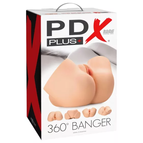 PDX 360 Banger - realistický torzo masturbátor - natúr