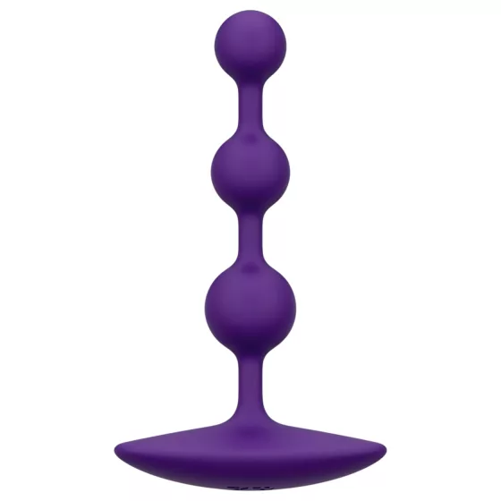 ROMP Amp - perlové análne dildo (fialové)