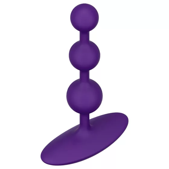 ROMP Amp - perlové análne dildo (fialové)