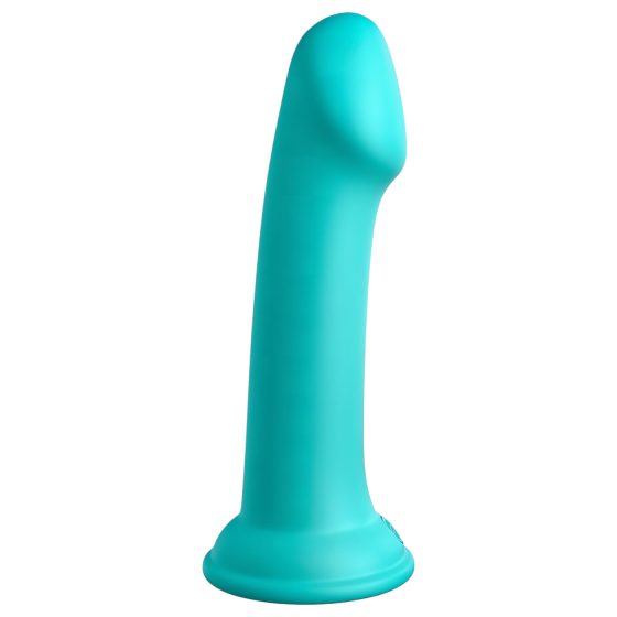 Dillio Veľký Hrdina - prísavný vibrátor (17 cm) - tyrkysový