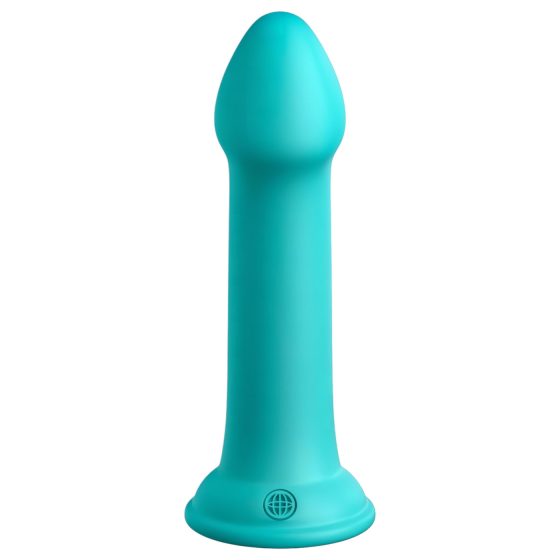 Dillio Veľký Hrdina - prísavný vibrátor (17 cm) - tyrkysový