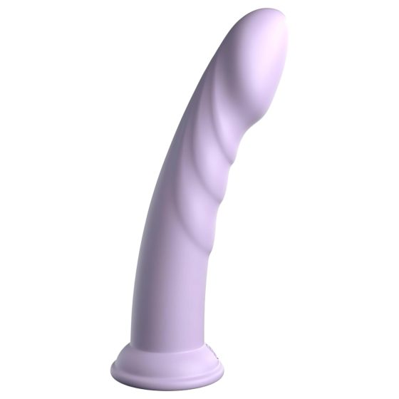 Dillio Super Eight - silikónové dildo s prísavkou (21cm) - fialové