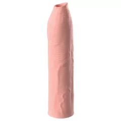   Pipedream X-TENSION Elite - nastaviteľný, otvorený návlek na penis (prírodný)