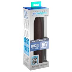 X-TENSION Elite – nastaviteľný návlek na penis (hnedý)