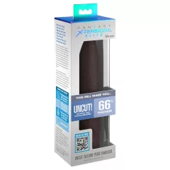 X-TENSION Elite - nastaviteľný návlek na penis (hnedý)