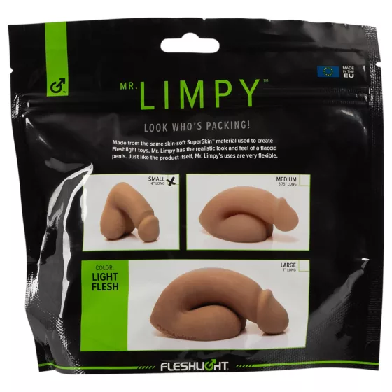 Mr. Limpy - malý realistický dildo - prírodná farba
