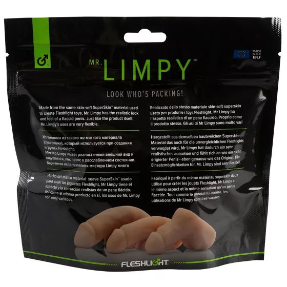 Mr. Limpy - realistický veľký dildo - telová farba