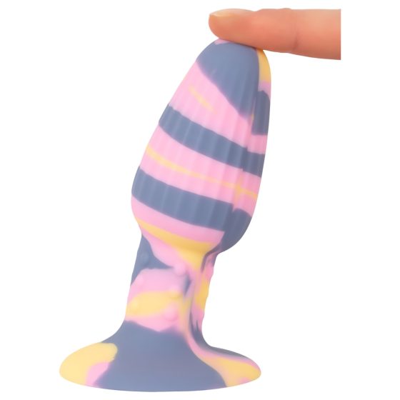 You2Toys - silikónový análny kolík (farebný)