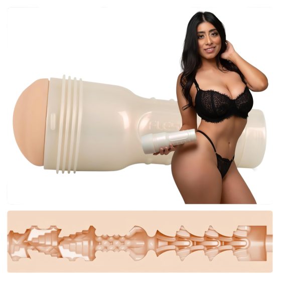 Fleshlight Violet Myers Waifu - realistická vagína - natúr farba