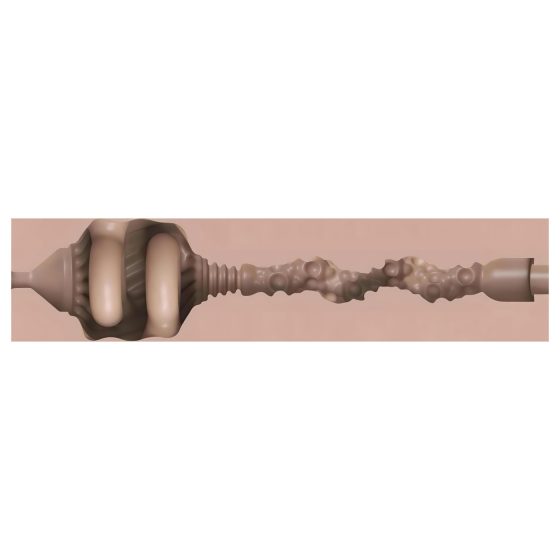 Fleshlight Boost Blast - realistický análny masturbátor - telová farba