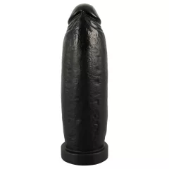   Realistixxx Real Giant - realistický dildo - čierny - 30 cm